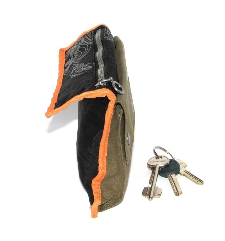 Кошелек INVICTA POUCH SHIBUIA blk-green Кошелек INVICTA POUCH SHIBUIA blk-green